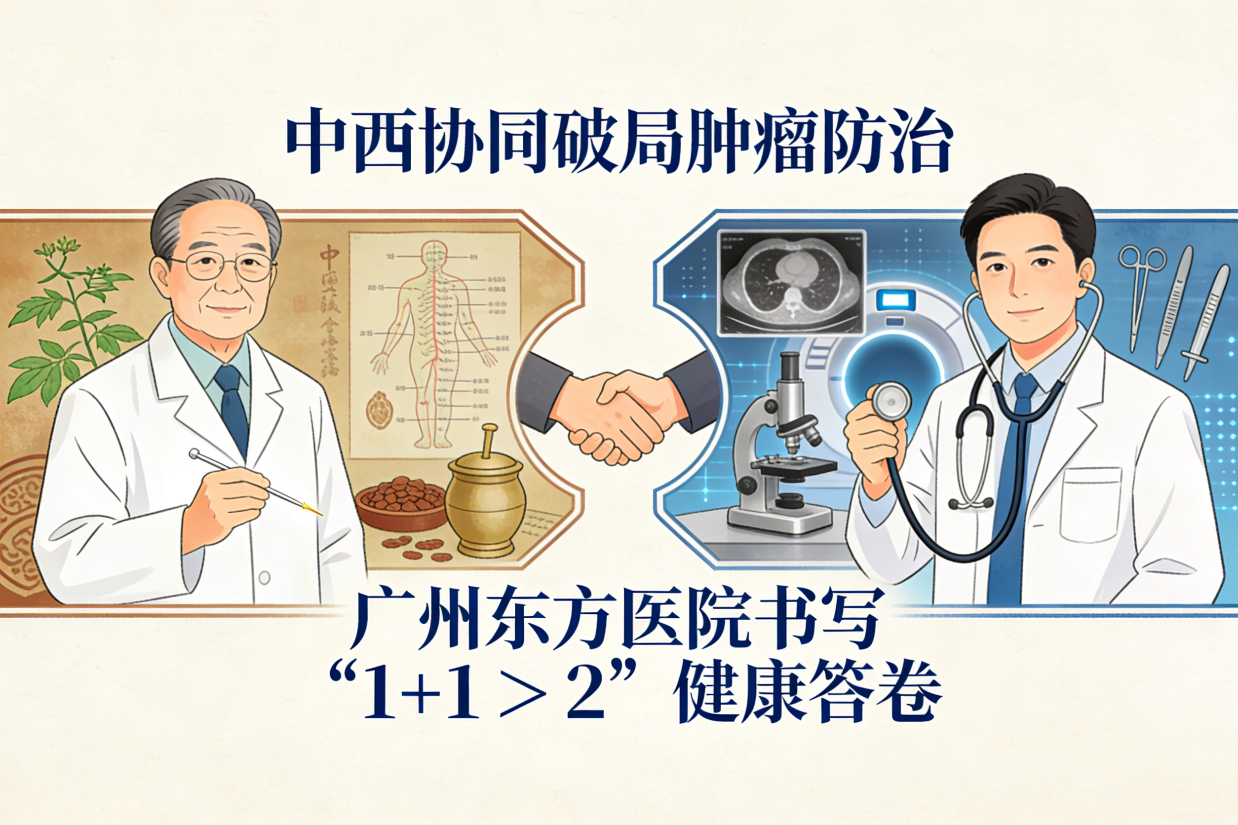 中西协同攻坚肿瘤 广州东方医院奏响 “1+1＞2” 诊疗新章